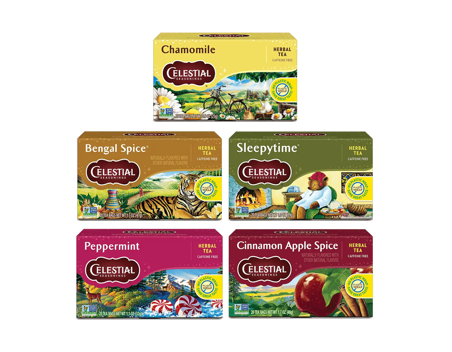 Herbal Bestsellers 5-item Gift Box