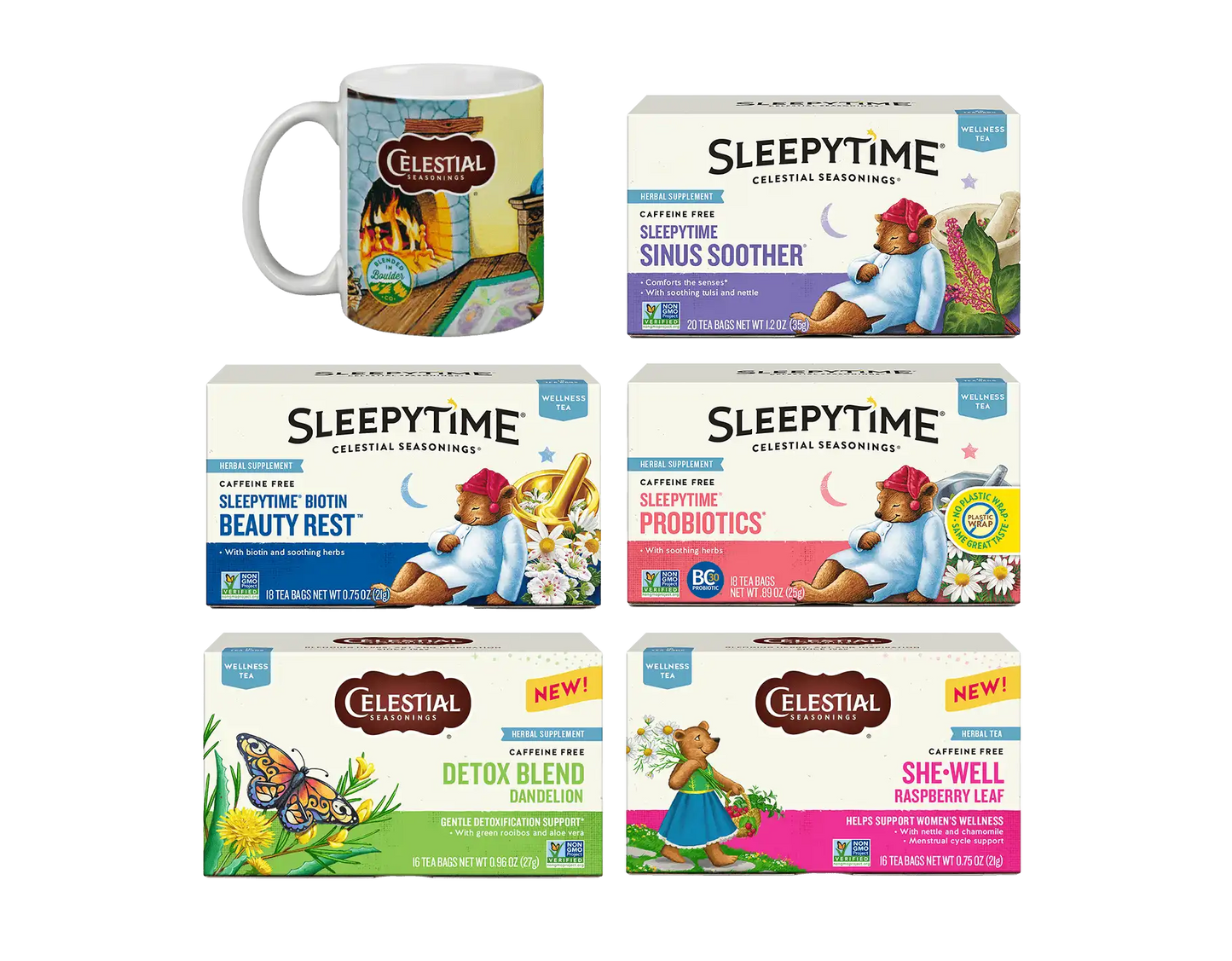 Mindful Moments Tea & Mug Gift Set