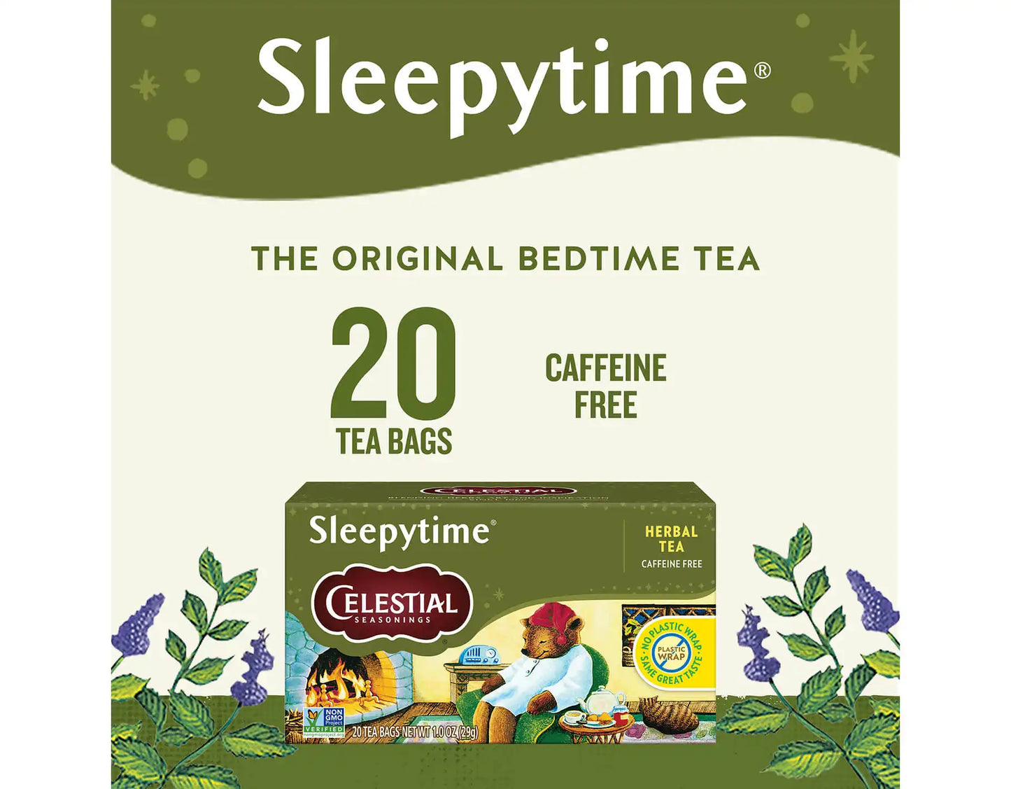 Sleepytime Herbal Tea, 20 ct