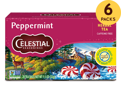 Peppermint Herbal Tea, 20 ct
