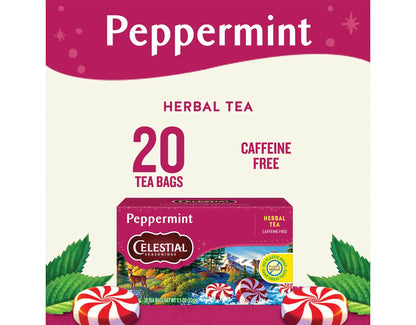 Peppermint Herbal Tea, 20 ct