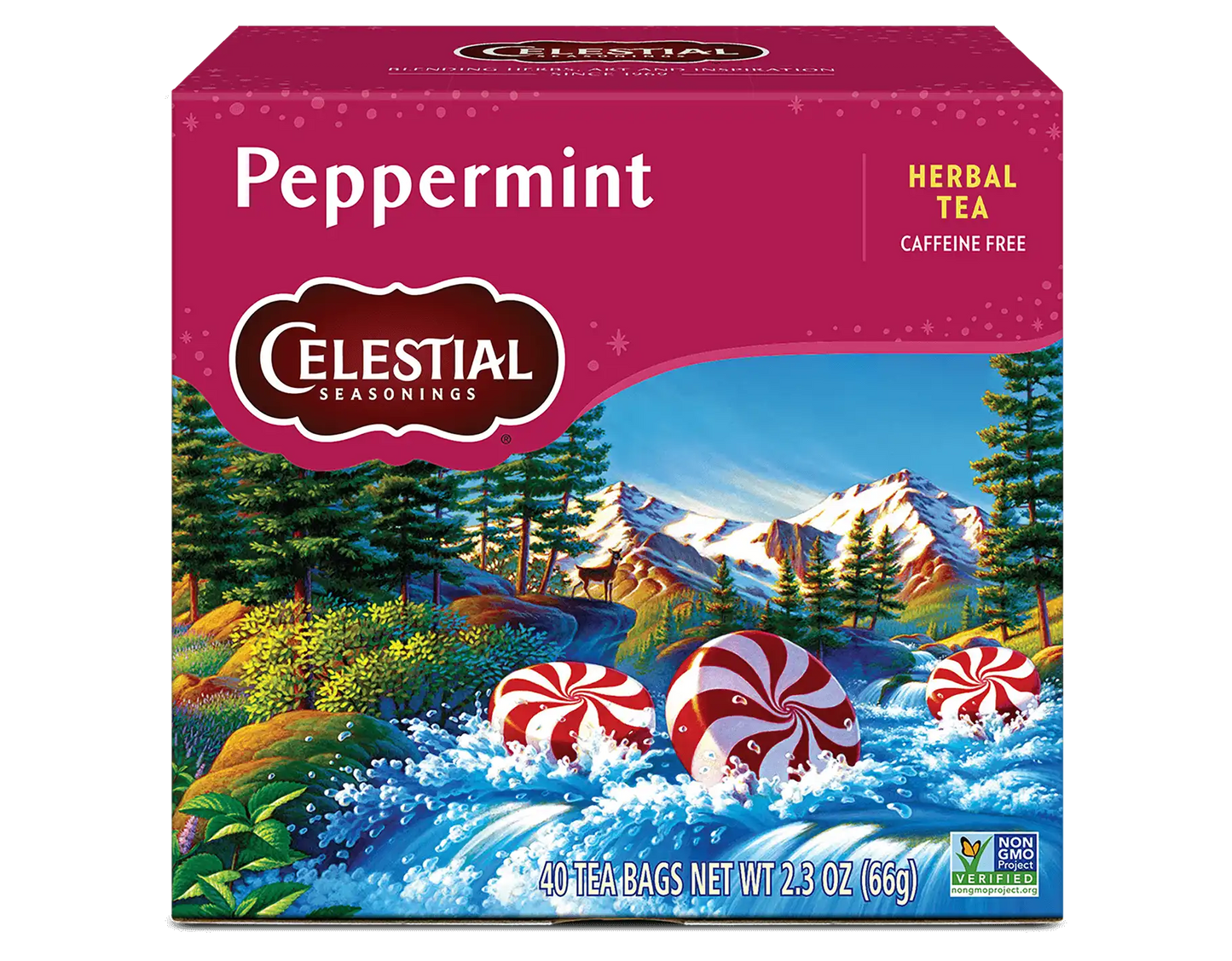 Peppermint Herbal Tea, 40 ct