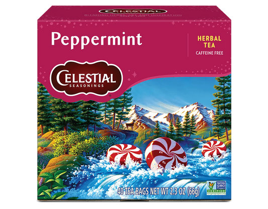 Peppermint Herbal Tea, 40 ct