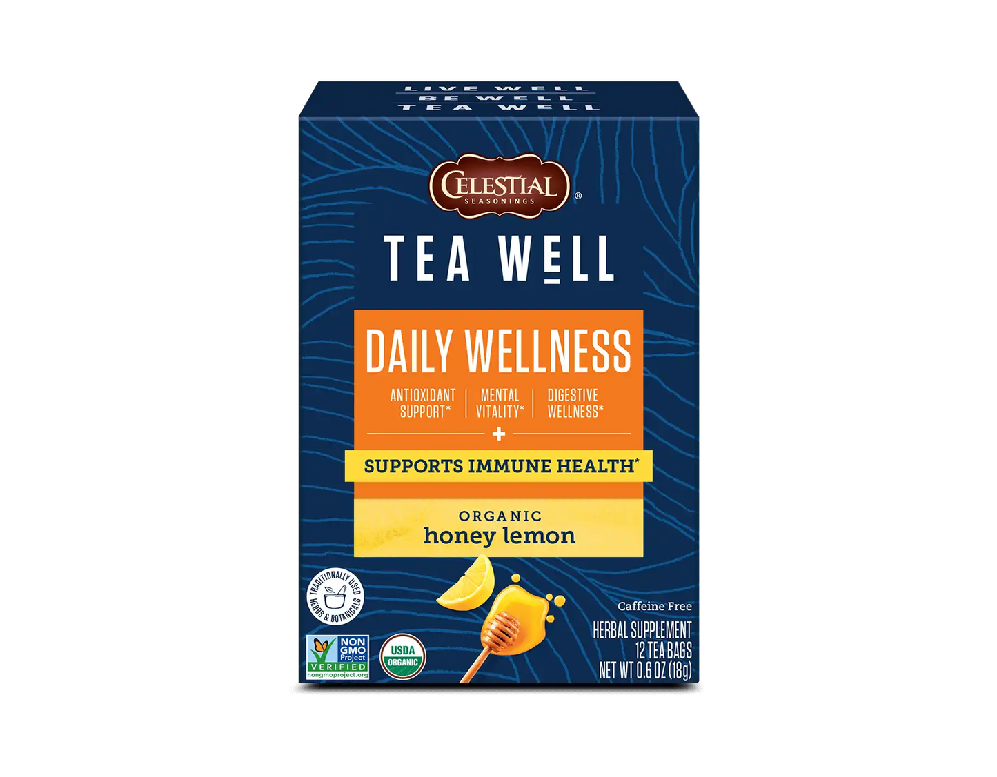 TeaWell Organic Honey Lemon