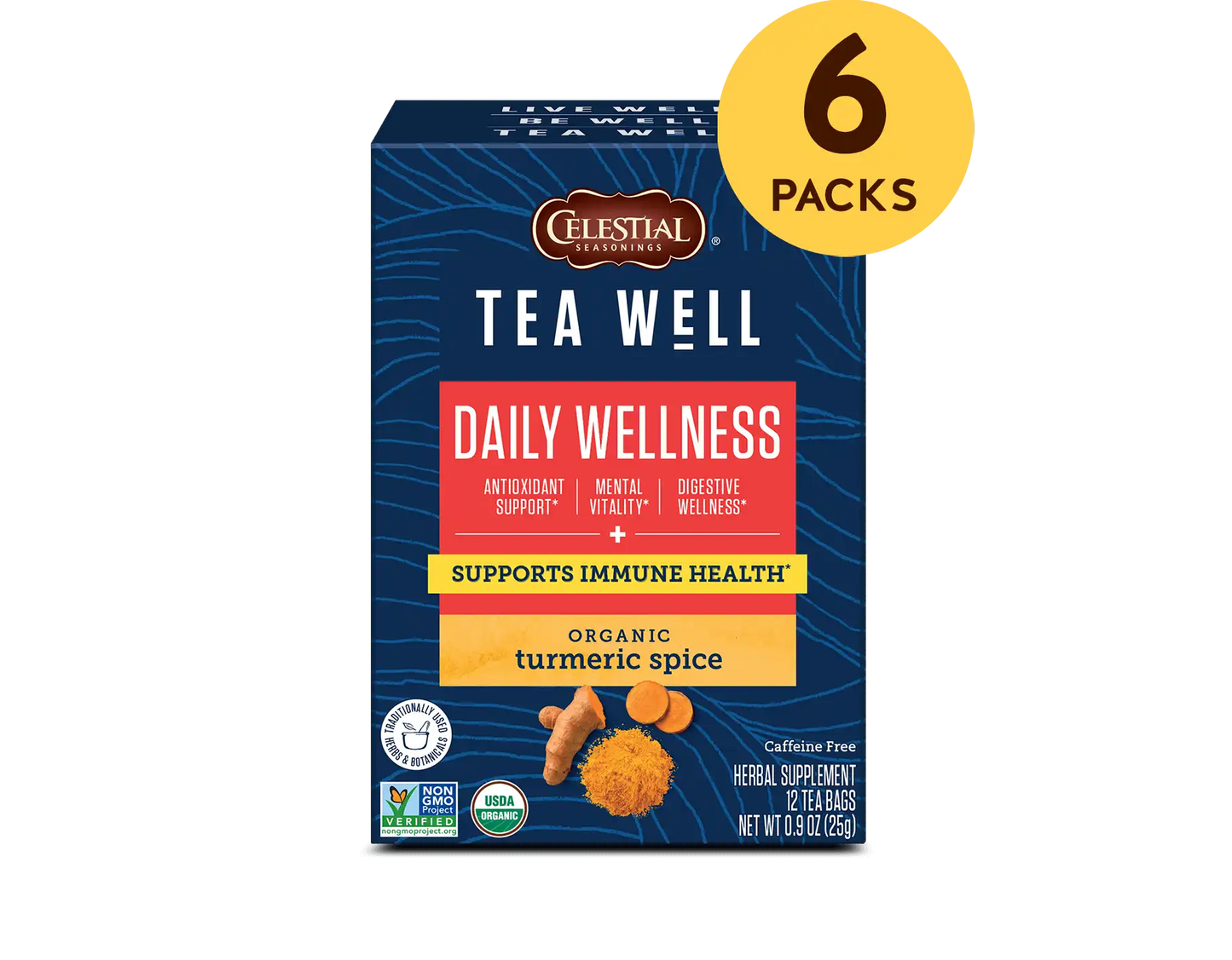 TeaWell Organic Turmeric Spice