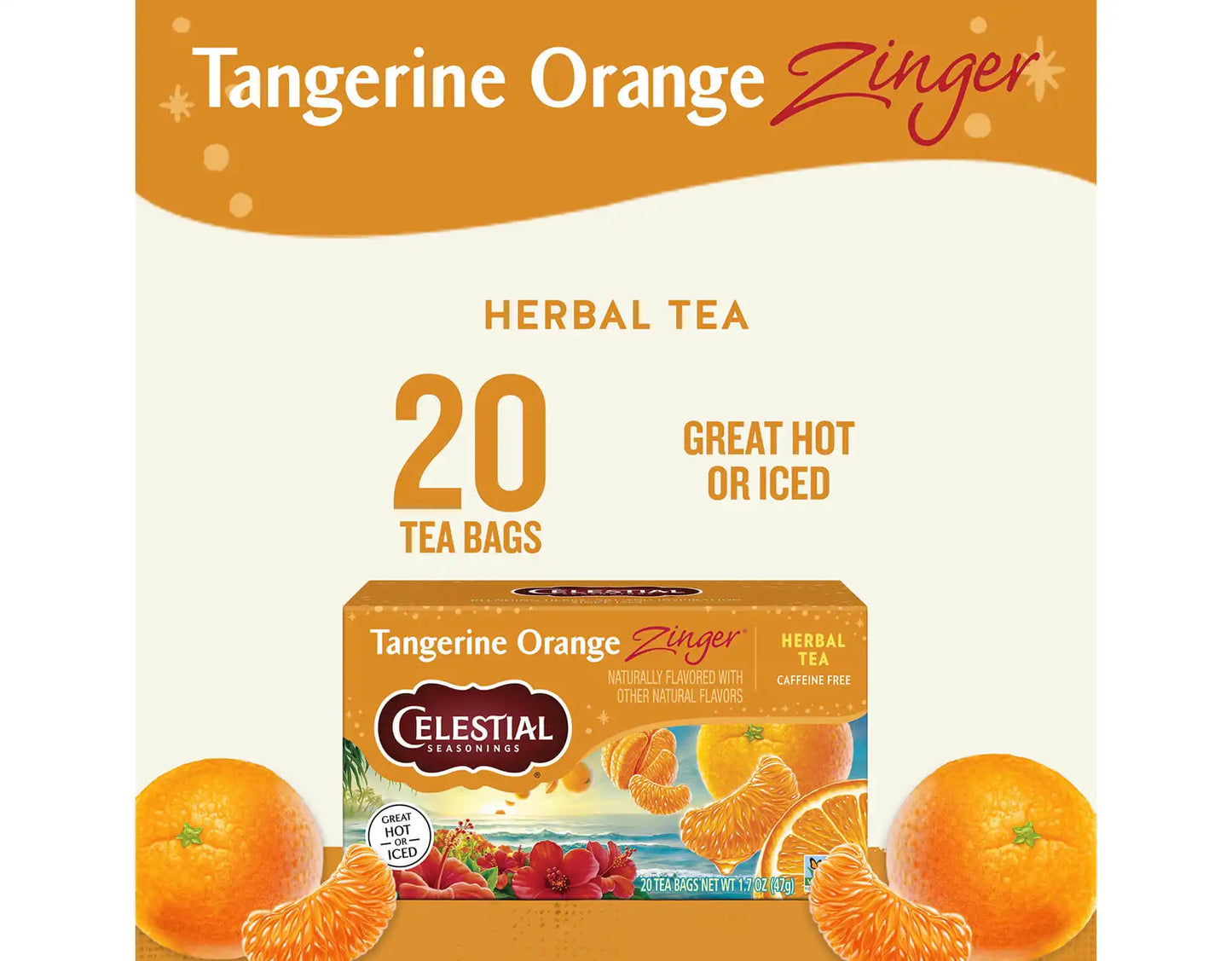 Tangerine Orange Zinger Herbal Tea
