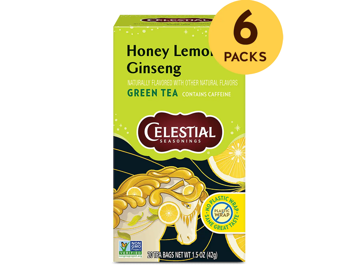 Honey Lemon Ginseng Green Tea