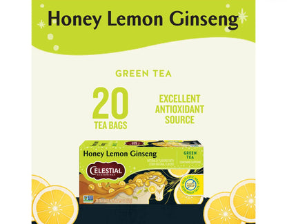 Honey Lemon Ginseng Green Tea
