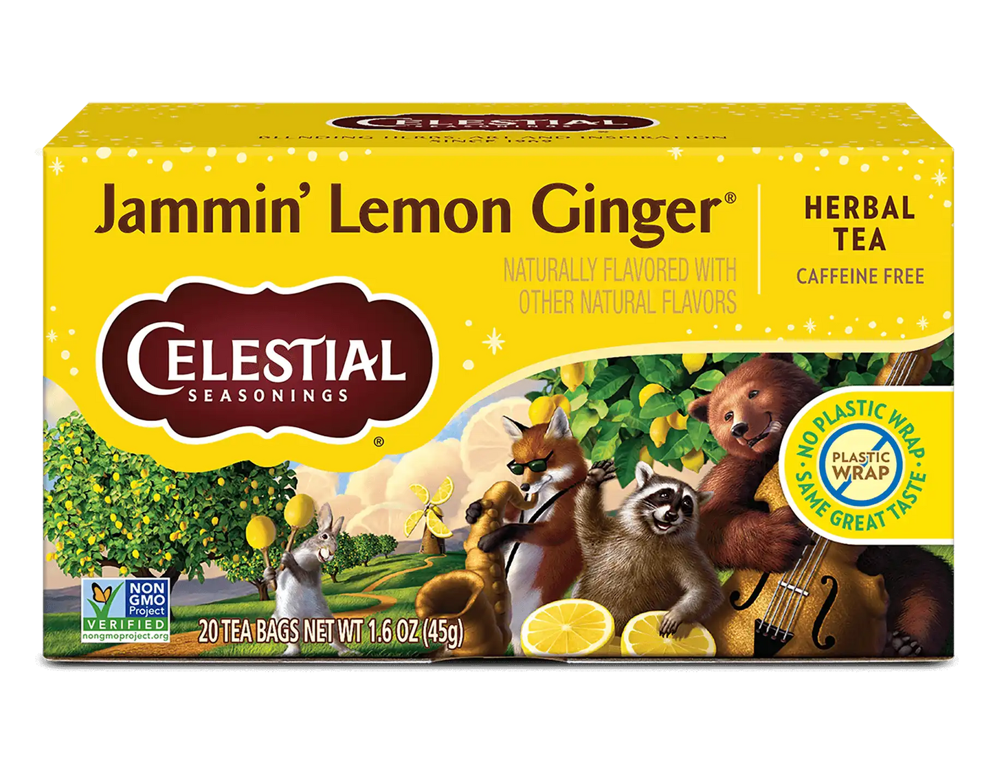 Jammin' Lemon Ginger Herbal Tea