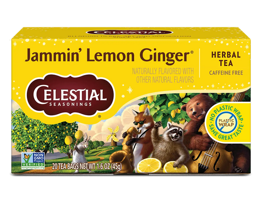 Jammin' Lemon Ginger Herbal Tea
