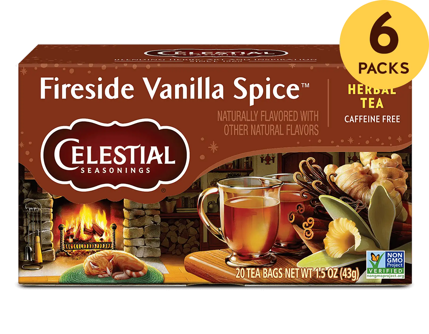 Fireside Vanilla Spice Herbal Tea