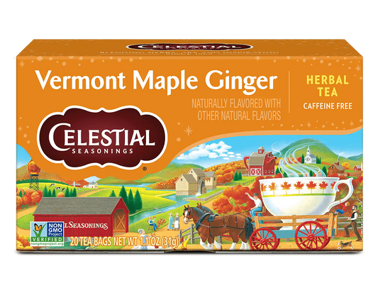 Vermont Maple Ginger Herbal Tea