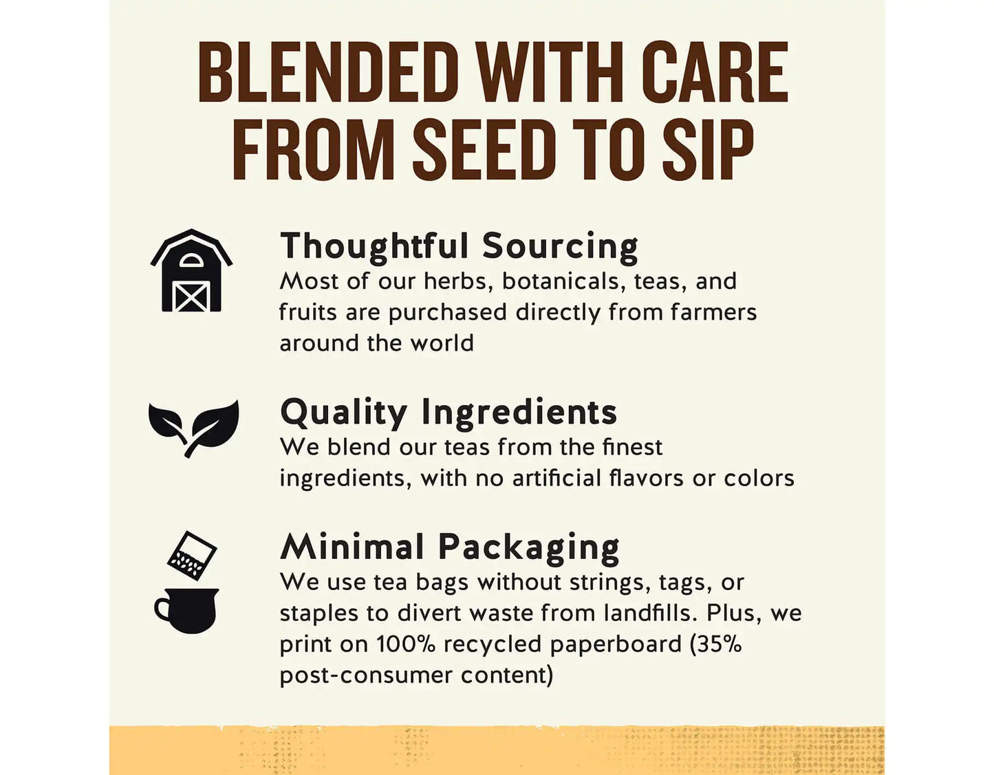 Ginger + Probiotics Herbal Tea