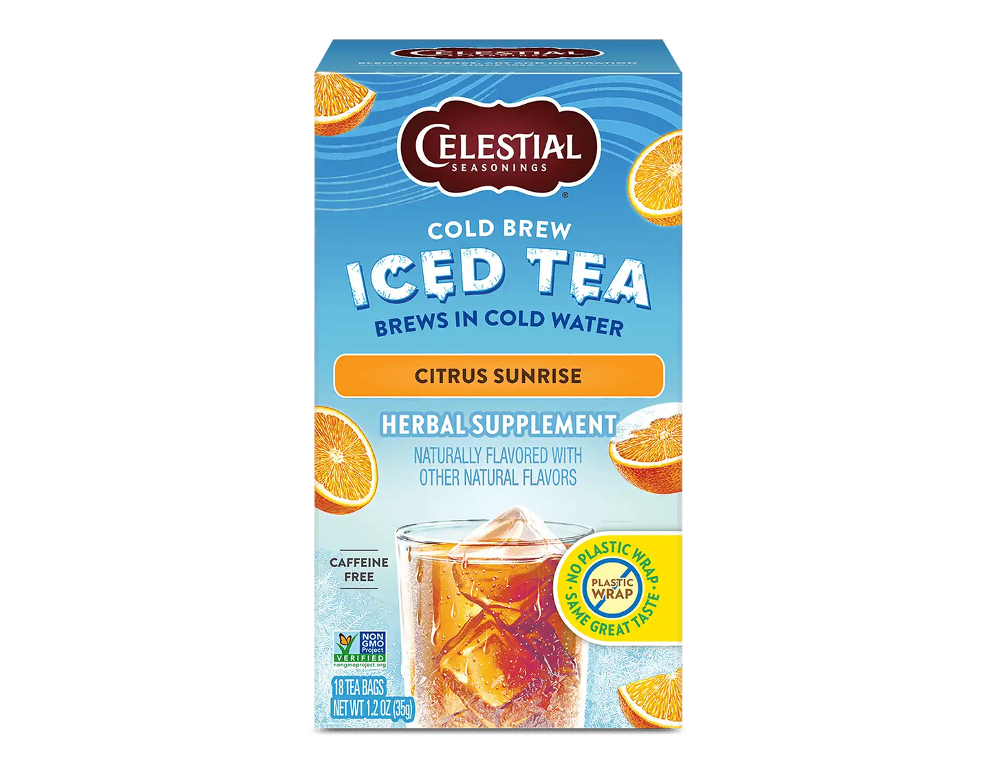 Cold Brew Iced Tea, Citrus Sunrise