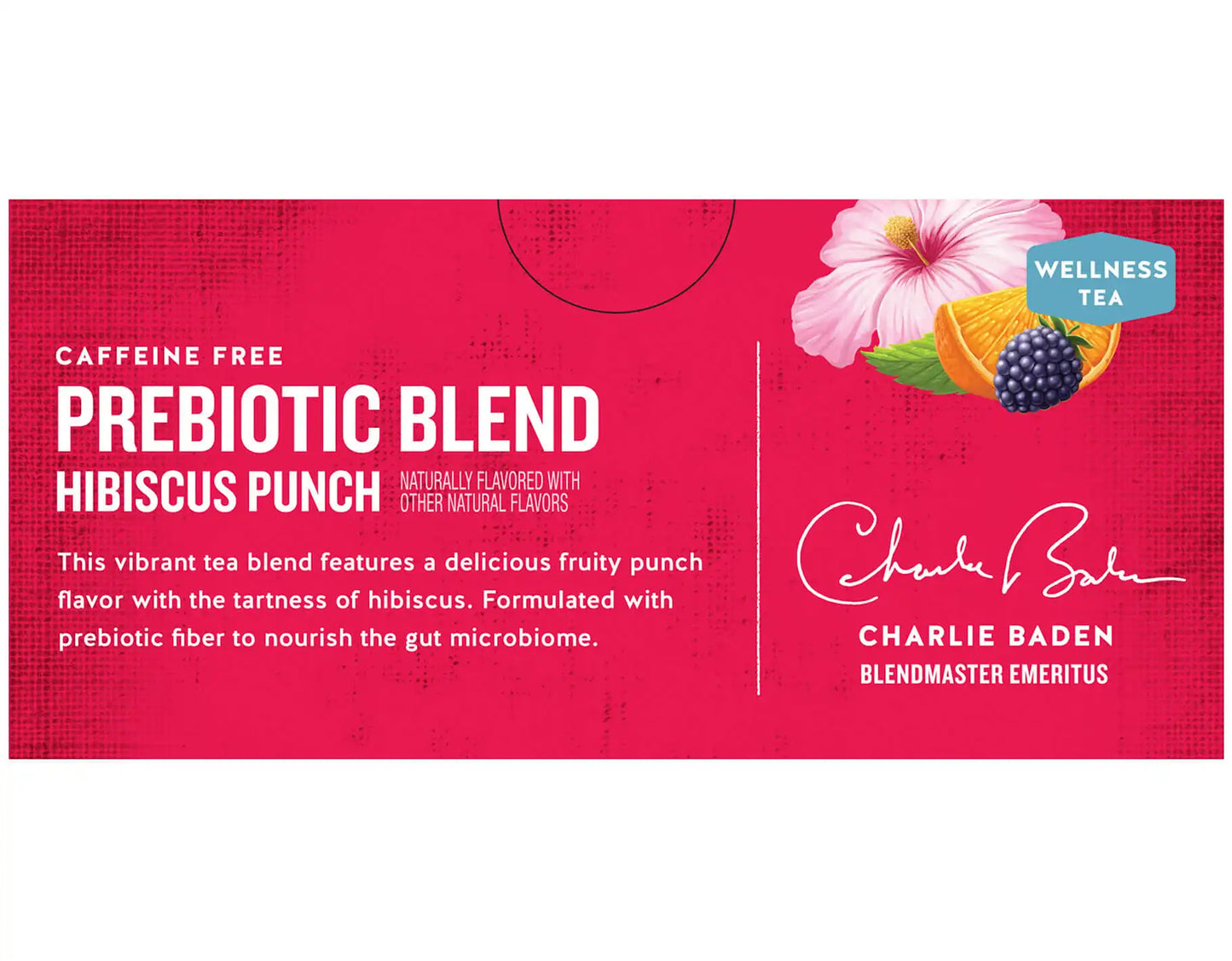 Prebiotic Blend Wellness Tea with Hibiscus